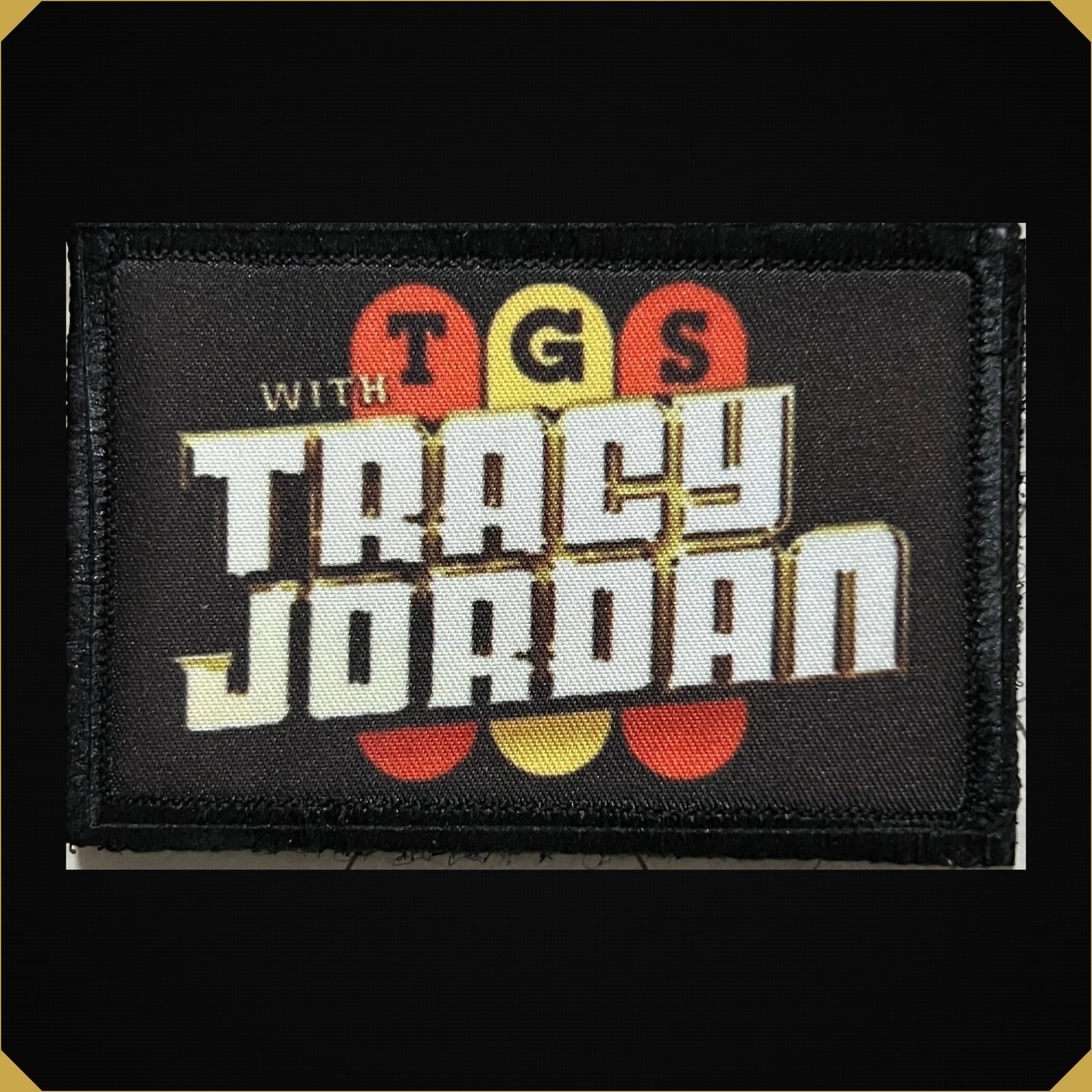 TGS Tracy Morgan Movie Poster Morale Patch 2x3"