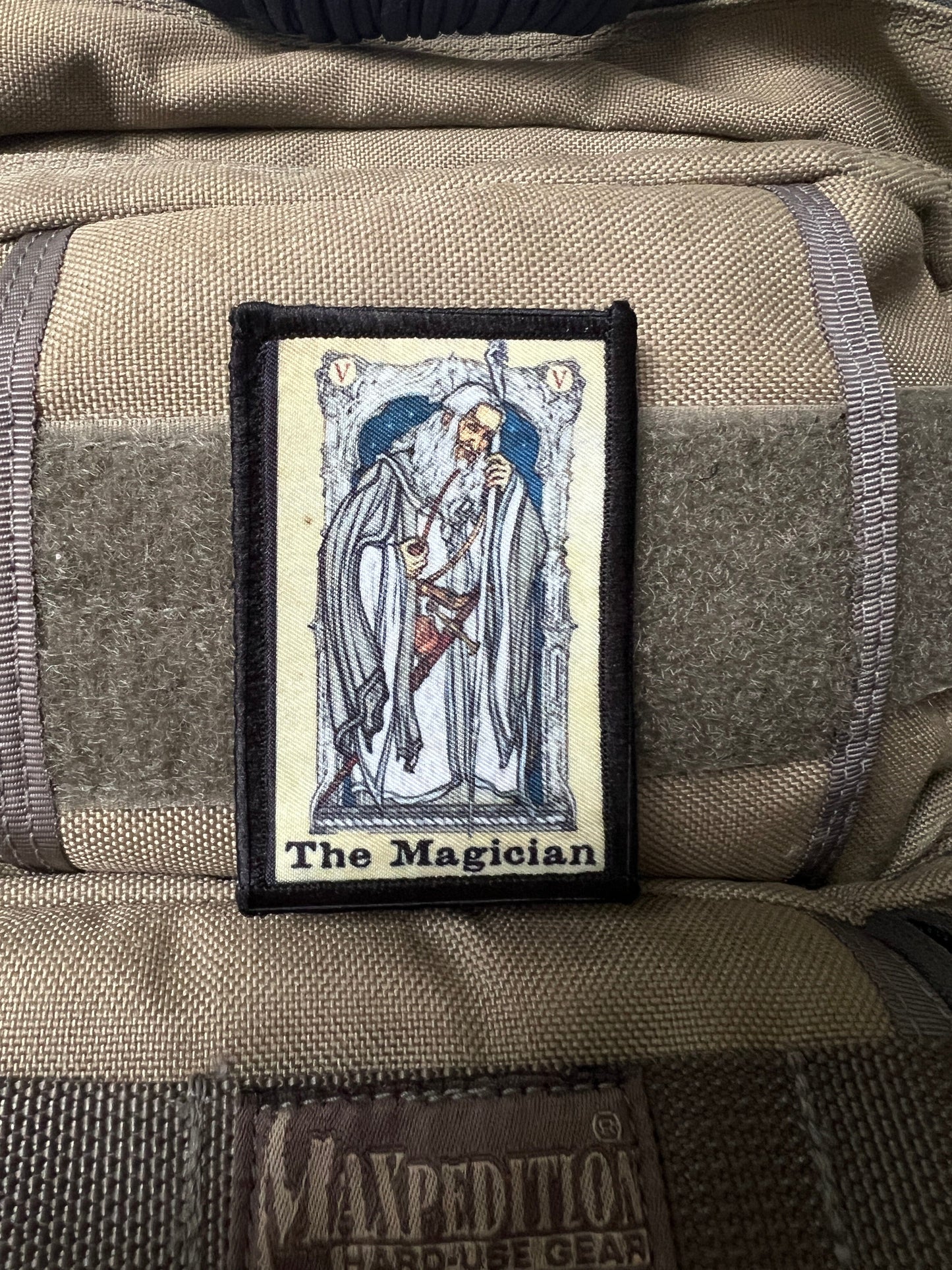 The Magician Gandalf Lord of the Rings Tarot Card morale Patch