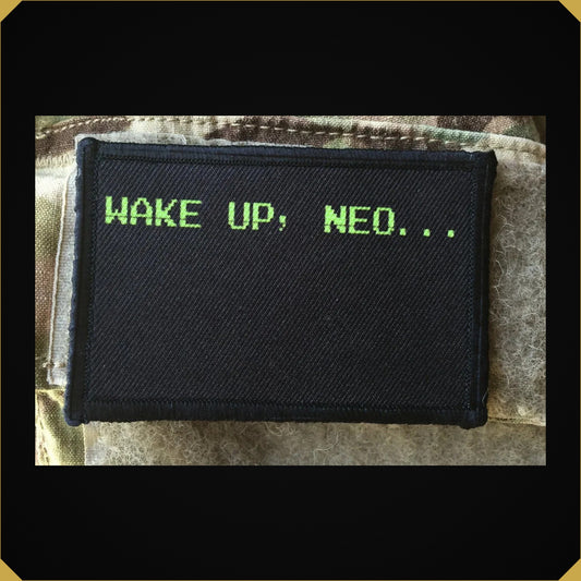 The Matrix Wake Up Neo Morale Patch