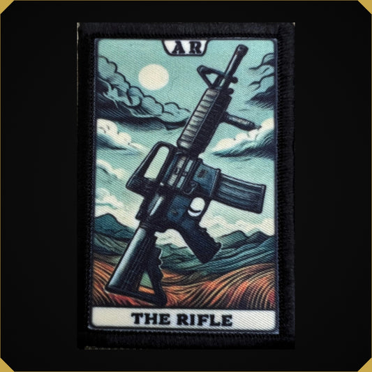 The Rifle Tarot Card Morale Patch