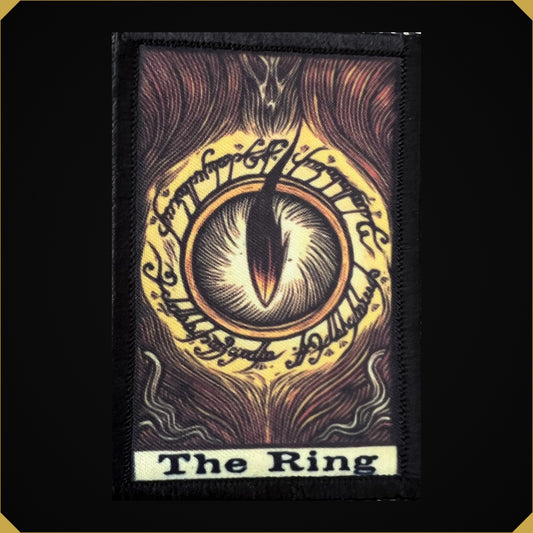 The Ring Lord of the Rings Tarot Card morale Patch