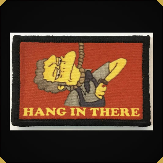 The Simpsons Moe "Hang in There"  Morale Patch