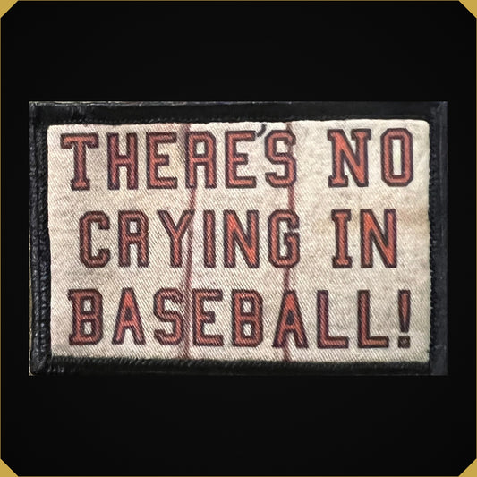 There's no Crying in Baseball A League of Their Own inspired Morale Patch