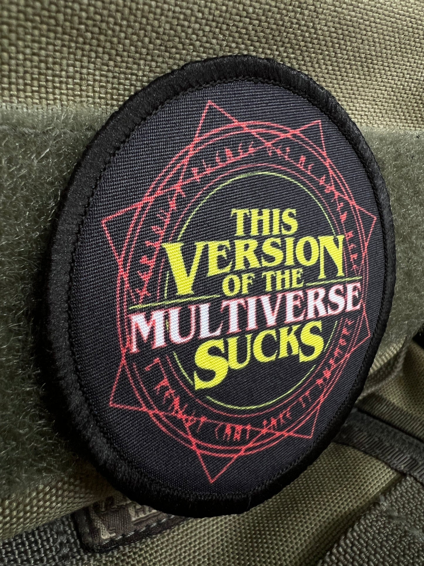 This version of the Multiverse sucks velcro morale patch