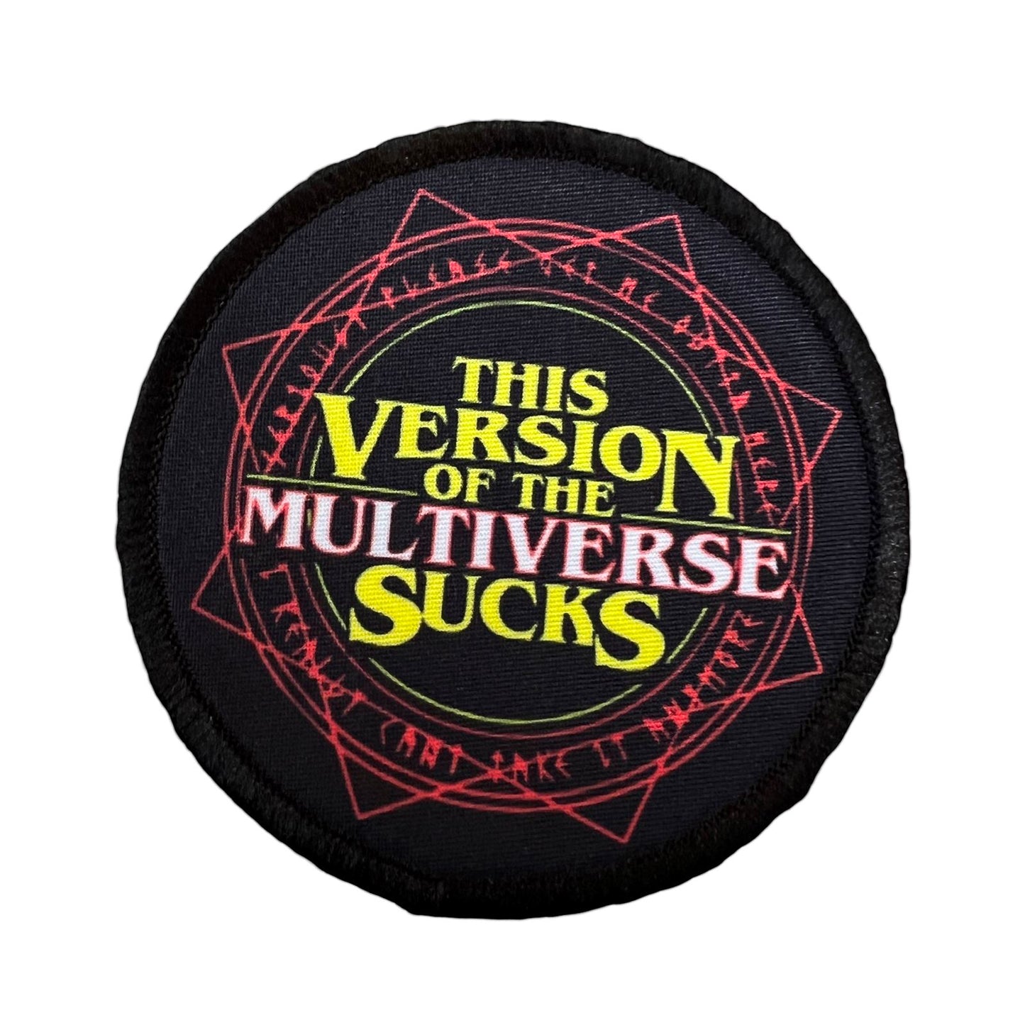 This version of the Multiverse sucks velcro morale patch