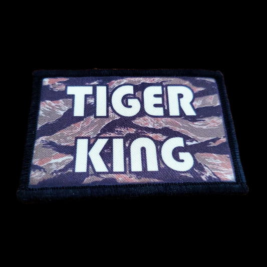 Tiger Stripe Camo Tiger King Morale Patch