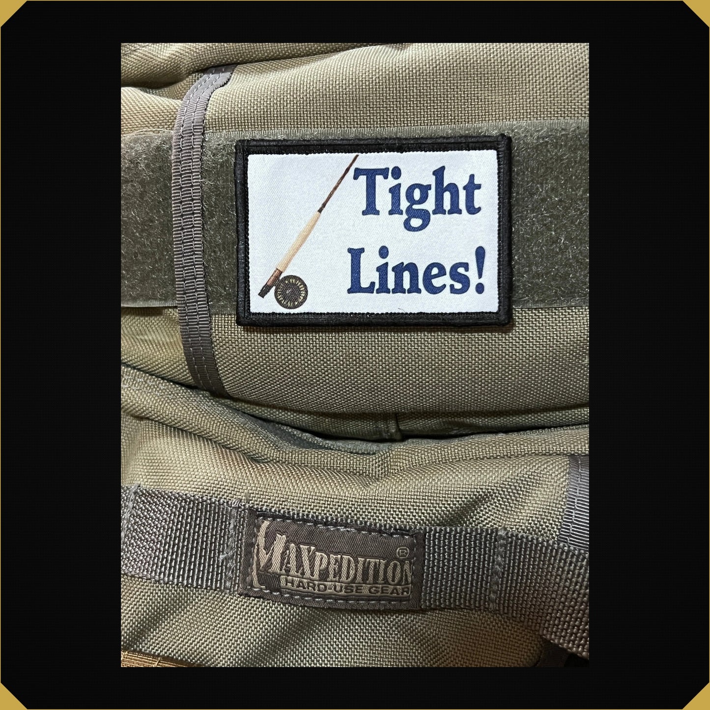 Tight Lines Fly Fishing Morale Patch