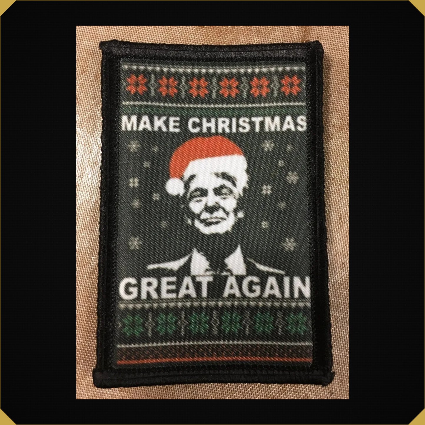 Trump Make Christmas Great Again Morale Patch