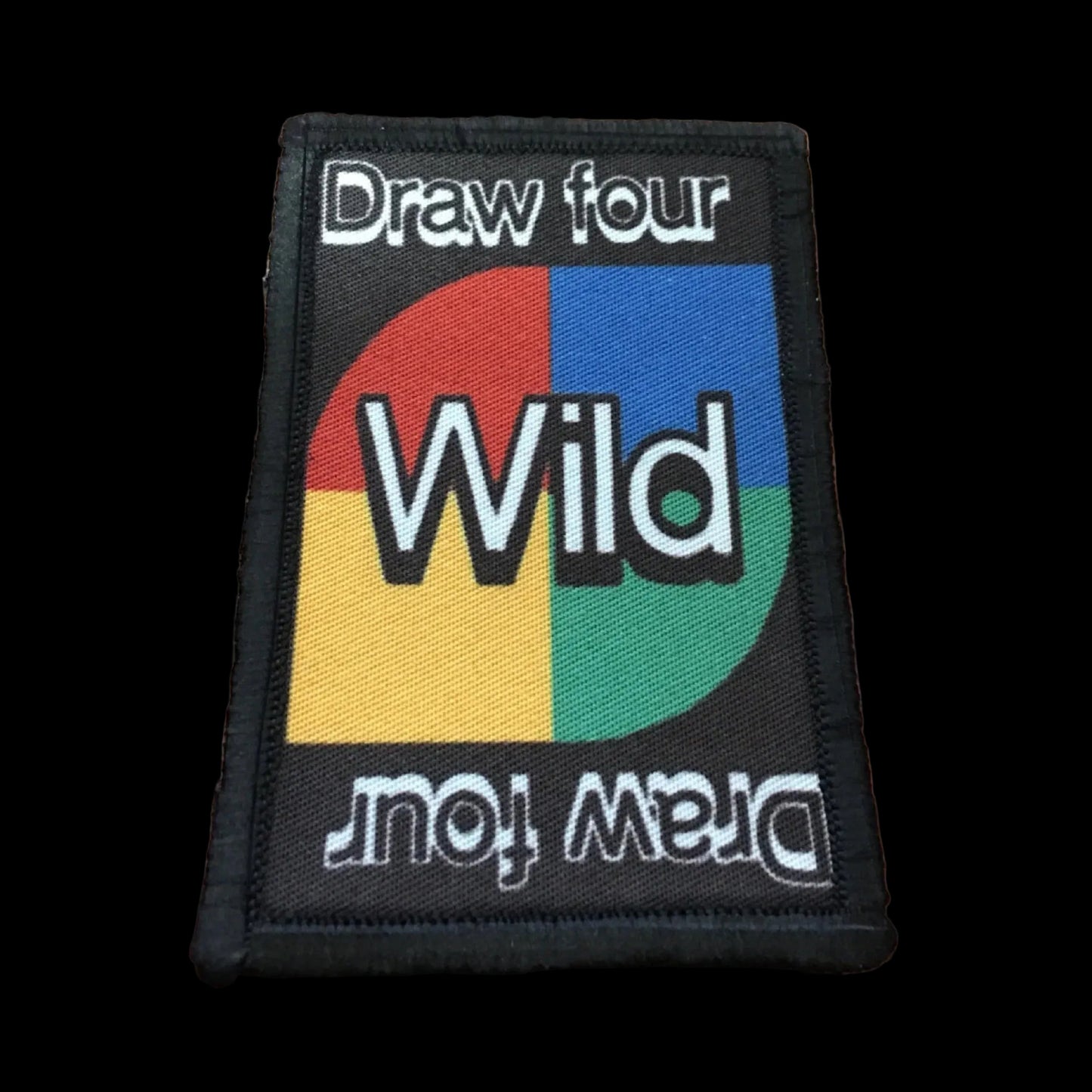 UNO Draw Four Card Morale Patch