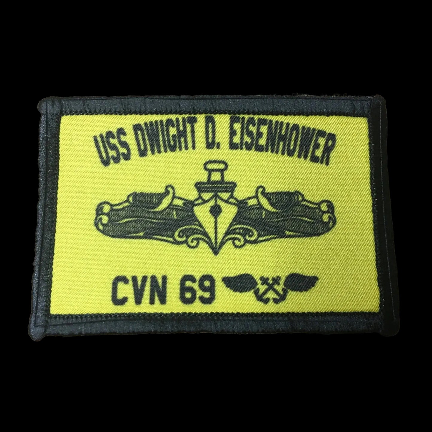 USS Eisenhower Yellow Shirt Boatswain's Mate Morale Patch