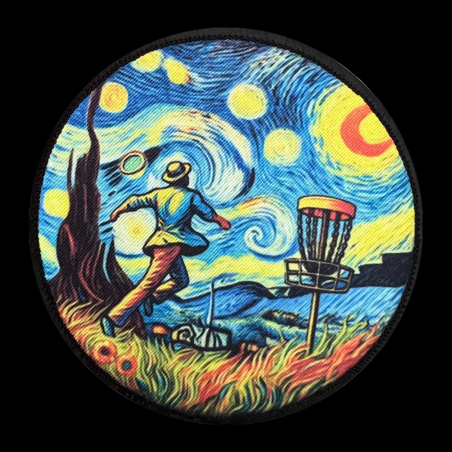 Van Gogh Disc Golf Morale Patch