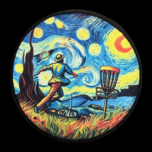 Van Gogh Disc Golf Morale Patch