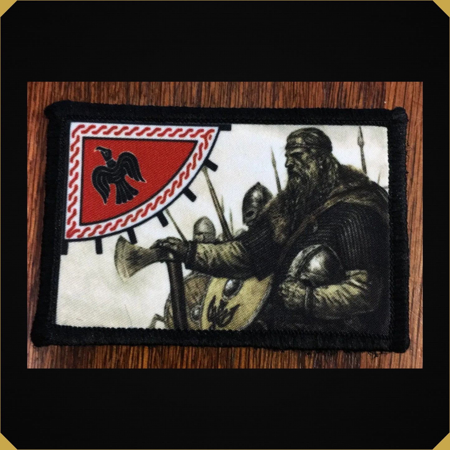 Viking Raven Flag Morale Patch