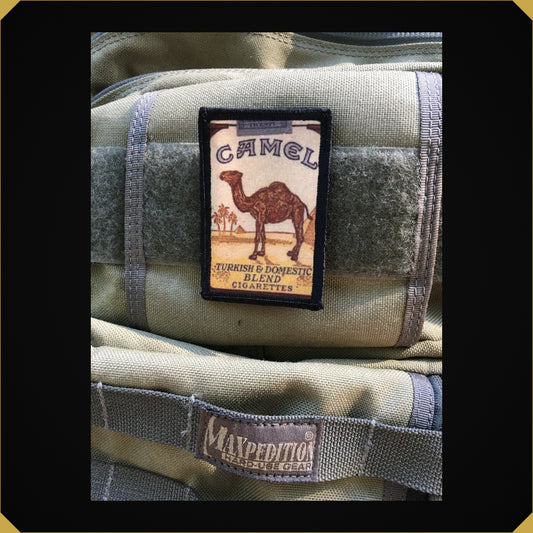 Vintage Camel Cigarettes Morale Patch