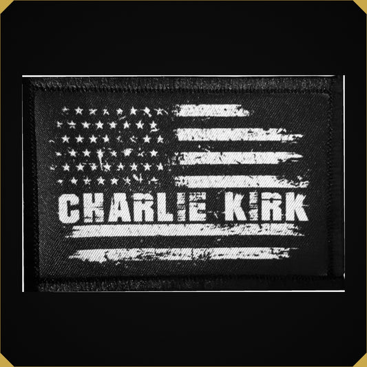 Charlie Kirk Morale Patch