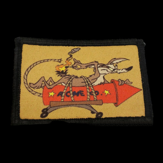 Wile E. Coyote Road Runner Morale Patch
