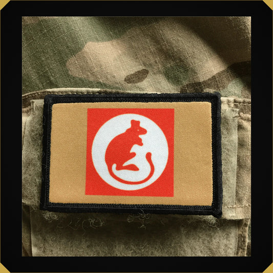 WWII Desert Rats Morale Patch
