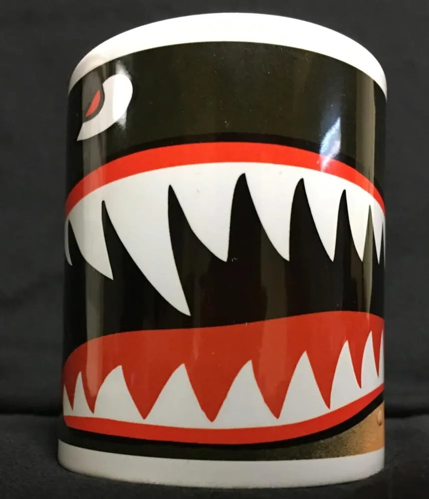 WWII P40 Warhawk Fighter Plane Coffee Mug Coffee Mugs Redheaded T Shirts 