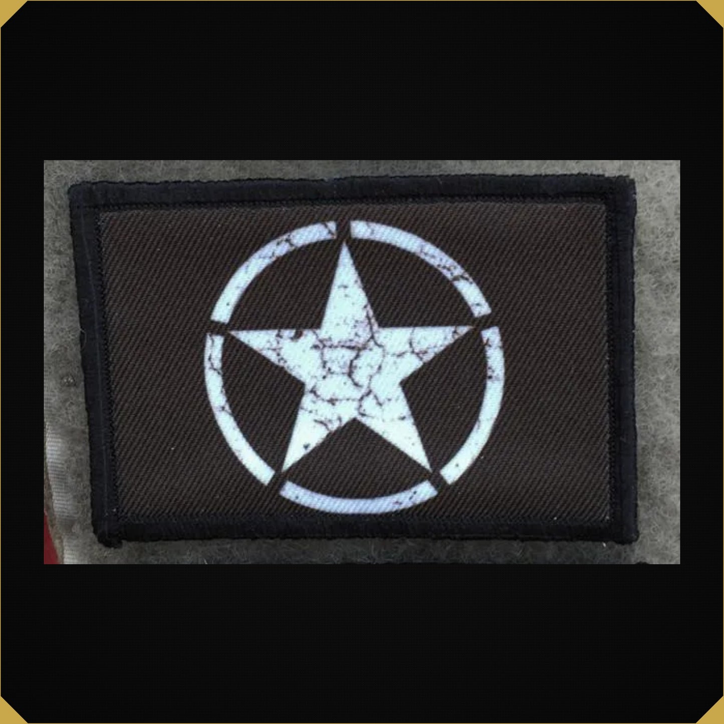 WWII US STAR Morale Patch