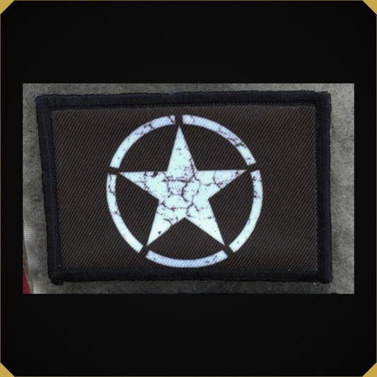 WWII US STAR Morale Patch