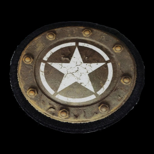 WWII USA Invasion Star Morale Patch
