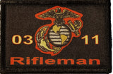 USMC Marine Rifleman 0311 Morale Patch