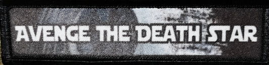 1x4 Avenge the Death Star Morale Patch Morale Patches Redheaded T Shirts 