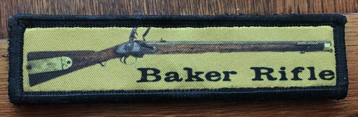 1x4 Baker Rifle Morale Patch – Redheaded Productions