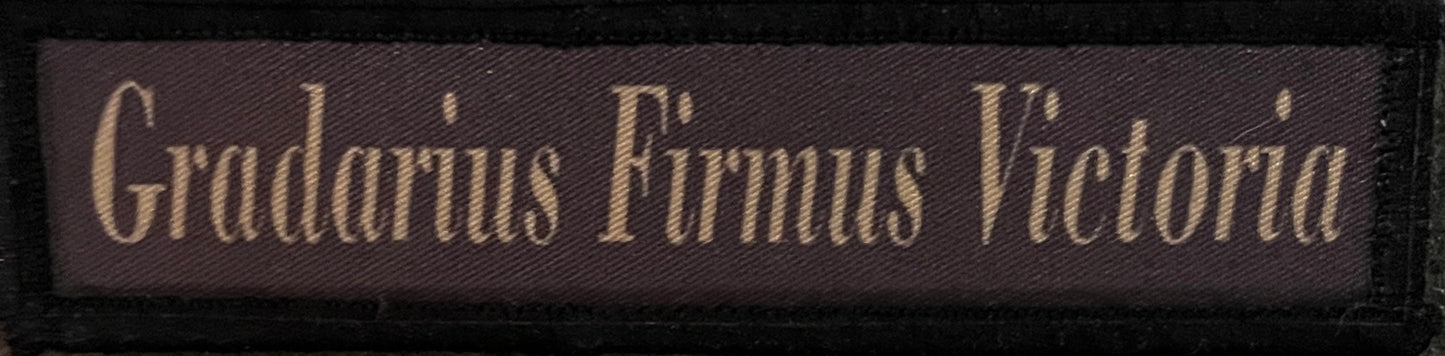 1x4 Gradarius Firmus Victoria Ted Lasso Velcro Morale Patch Morale Patches Redheaded T Shirts 