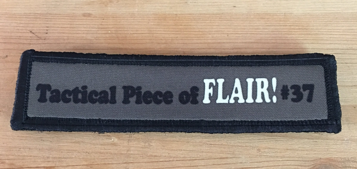 1x4 Office Space Tactical "Flair" Morale Patch Morale Patches Redheaded T Shirts 