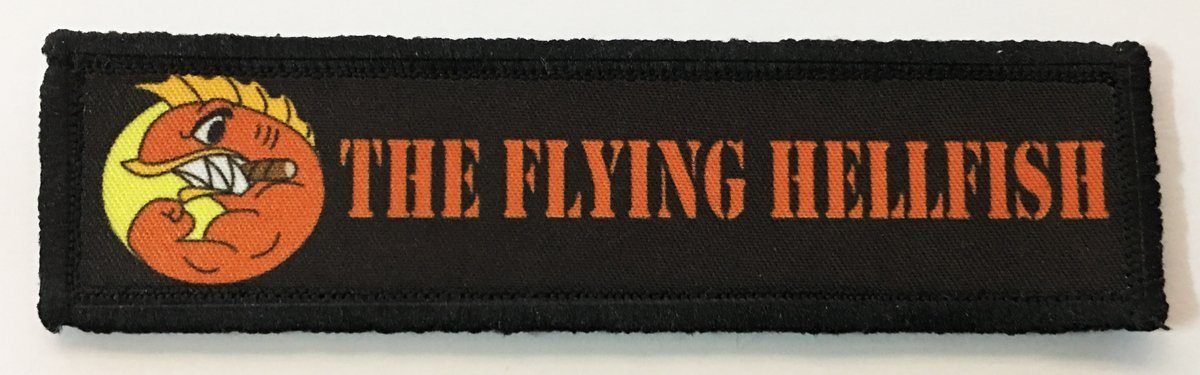 1x4 The Simpsons Fighting Hellfish Morale Patch – Redheaded Productions
