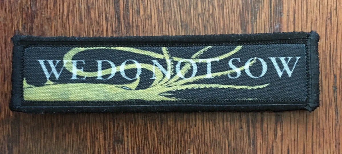 1x4" We Do Not Sow Game of Thrones Morale Patch Morale Patches Redheaded T Shirts 