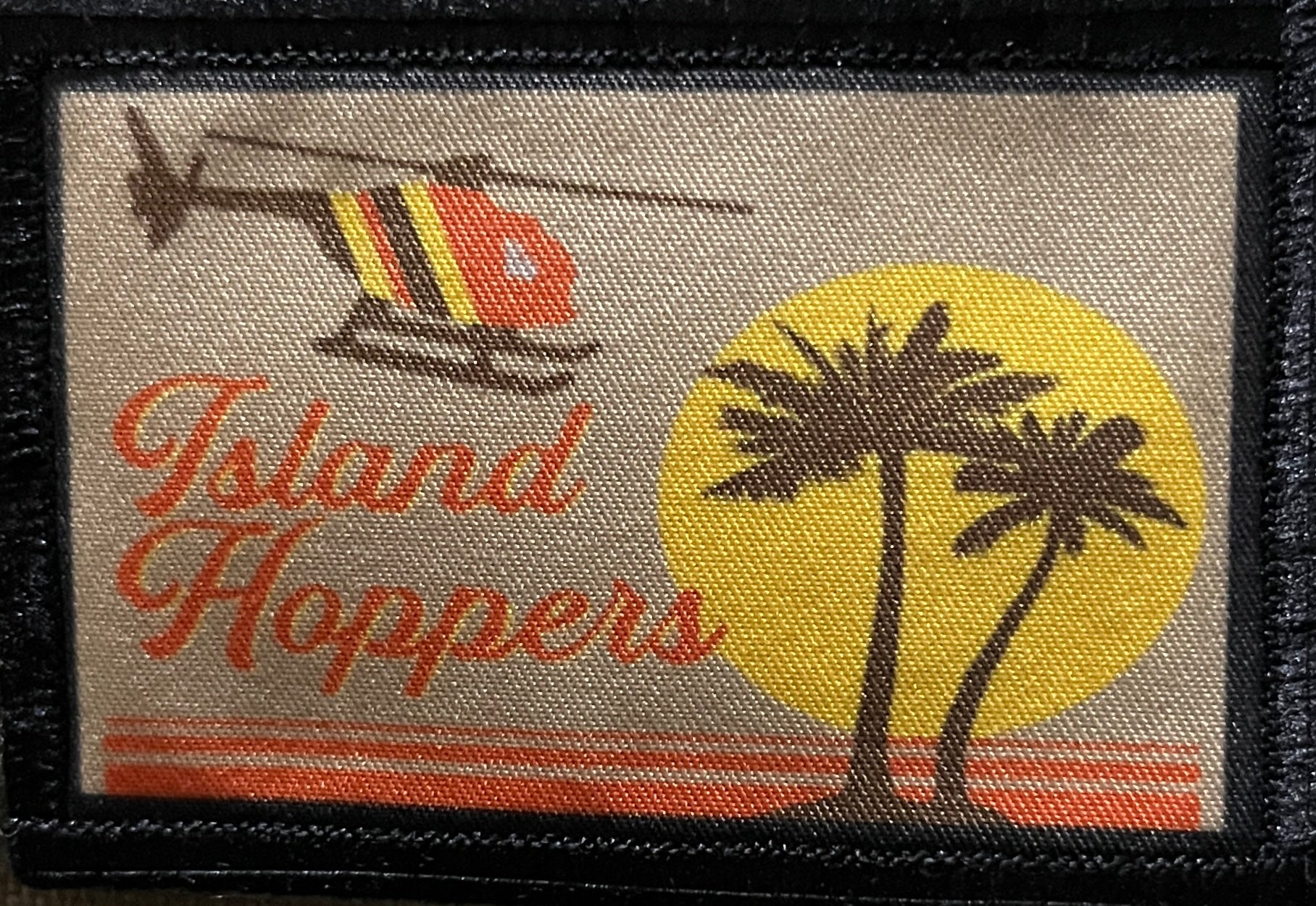 2x3 Island Hoppers Morale Patch Morale Patches Redheaded T Shirts 