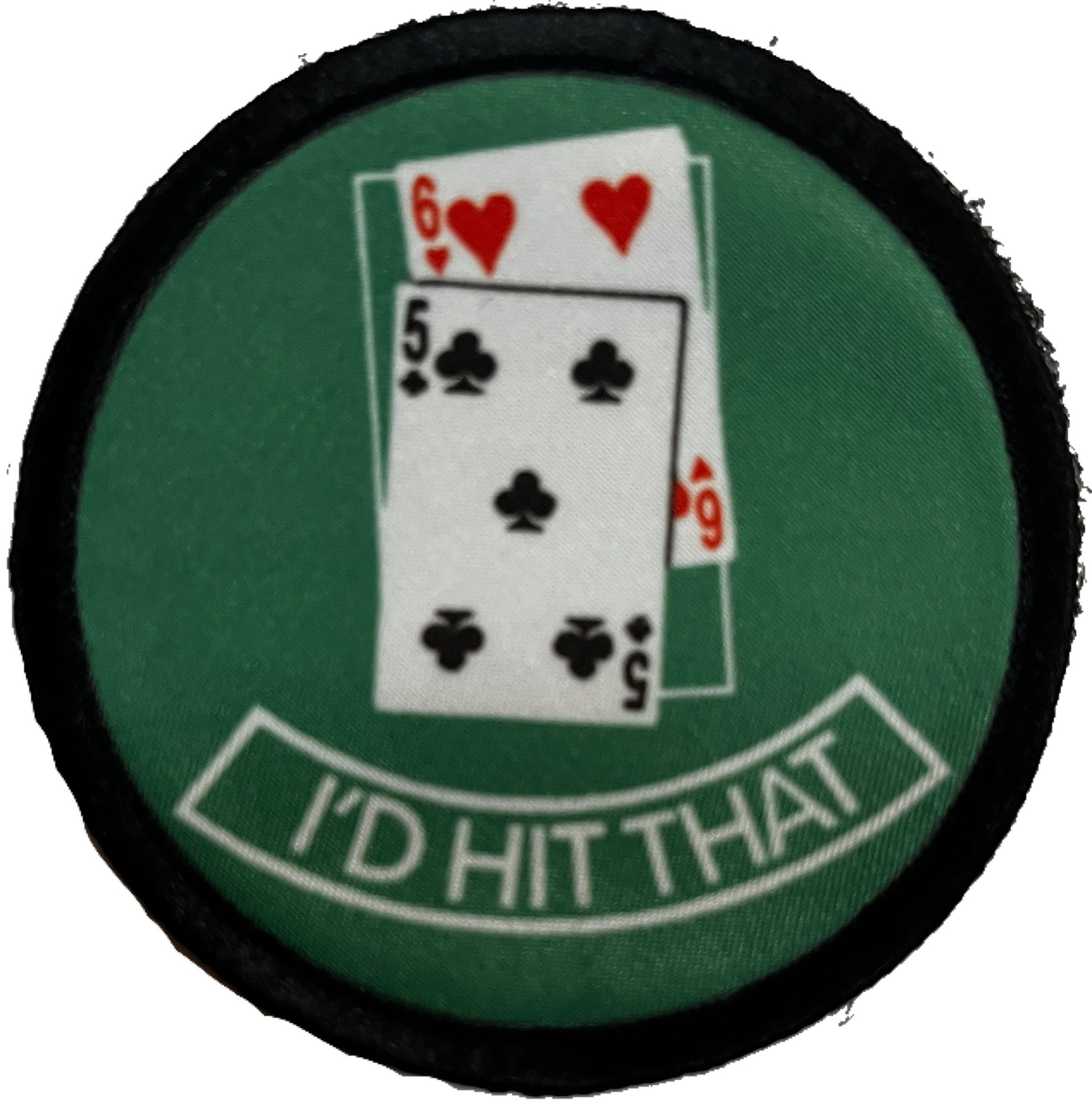 3" Blackjack I'd Hit That Morale Patch Morale Patches Redheaded T Shirts 