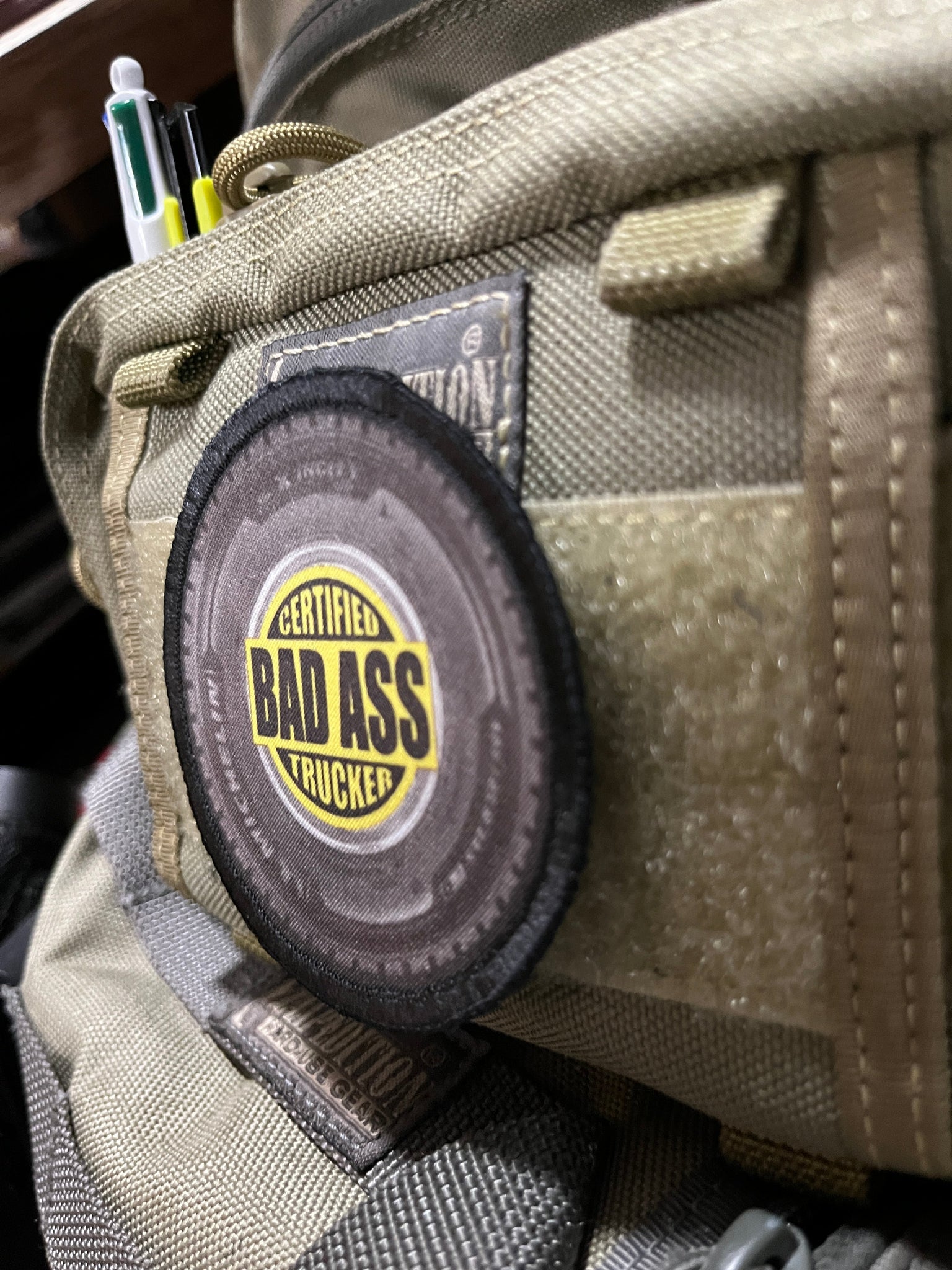 Badass Velcro Patches 4 Backpacks