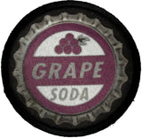 3" Grape Soda Bottle Cap Morale Patch Morale Patches Redheaded T Shirts 