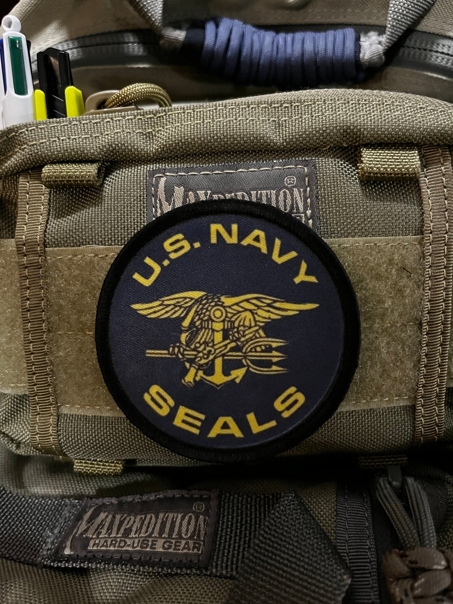 3" U.S Navy Seals Morale Patch Morale Patches Redheaded T Shirts 