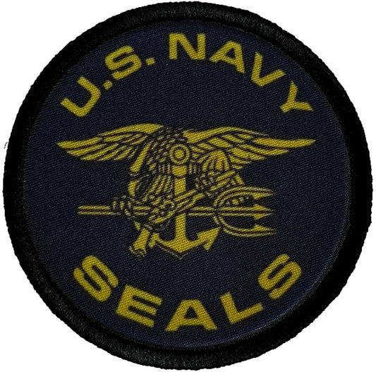 3" U.S Navy Seals Morale Patch Morale Patches Redheaded T Shirts 