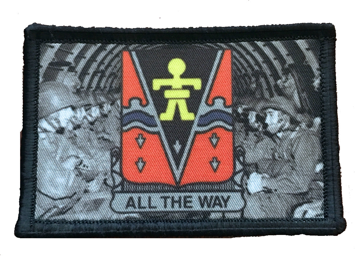 509 "All The Way" Airborne Infantry Morale Patch Morale Patches Redheaded T Shirts 