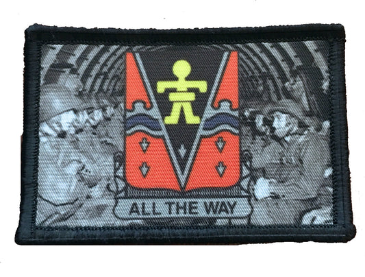 509 "All The Way" Airborne Infantry Morale Patch Morale Patches Redheaded T Shirts 