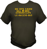 5.56 Ammo Can T Shirt T Shirts Redheaded T Shirts Small Olive Drab 