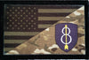8th Infantry division velcro Morale Patch