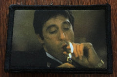 Al Pacino Scarface Cigar Morale Patch Morale Patches Redheaded T Shirts 