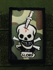 Aliens 'Death or Glory' Colonial Marines Morale Patch Morale Patches Redheaded T Shirts 
