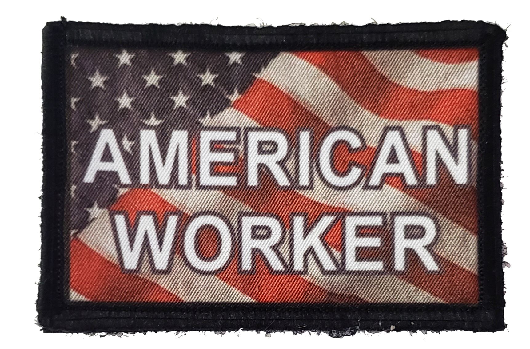 American Worker Morale Patch Morale Patches Redheaded T Shirts 