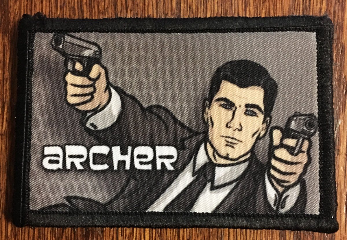 Archer Morale Patch Morale Patches Redheaded T Shirts 