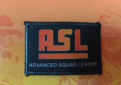 ASL Logo Text Morale Patch Morale Patches Redheaded T Shirts 