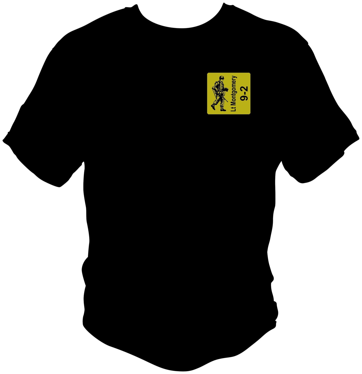 ASL PERSONALIZED Allied SMC T Shirt T Shirts Redheaded T Shirts Small Black 