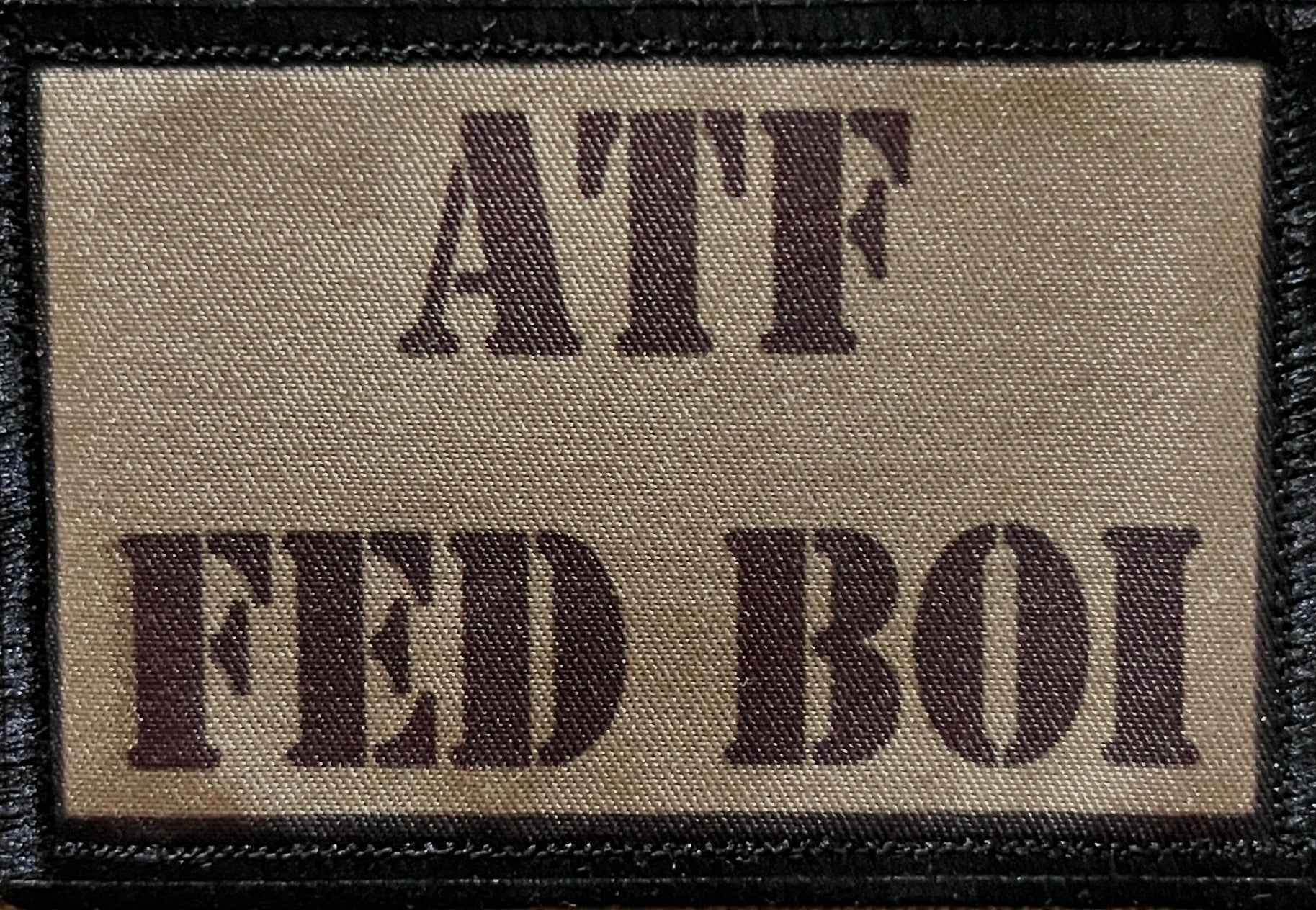 ATF Fed Boi Morale Patch Morale Patches Redheaded T Shirts 