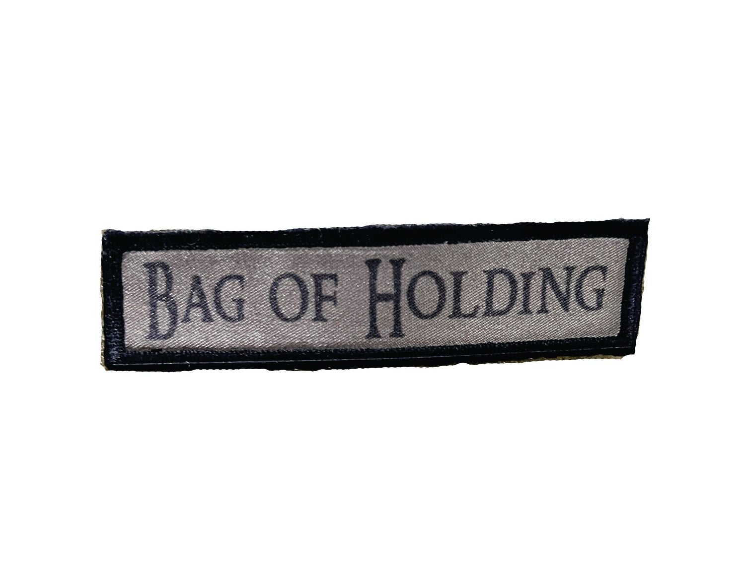 bag of holding dungeons and dragons velcro morale patch